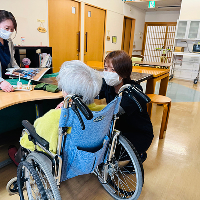 ユニット型特別養護老人ホーム慈晃園の様子